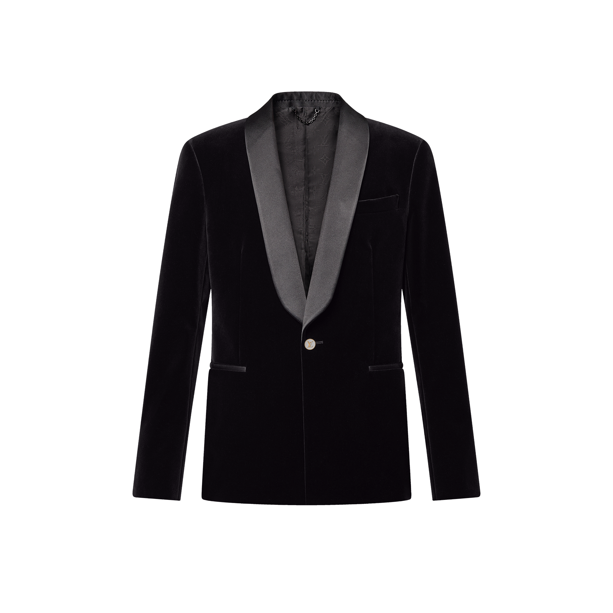 Veste de smoking droite en velours - Pr??t-?�-porter de luxe | Homme | LOUIS VUITTON